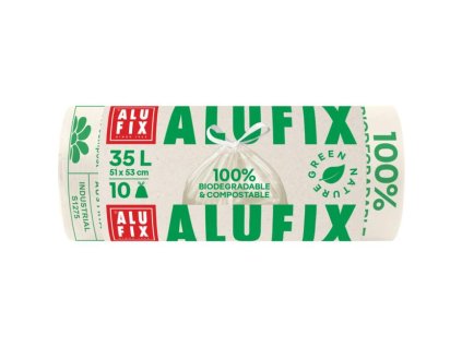 Vrecia kompostovateľné na bio odpad zaťahovacie 35l/10 ks