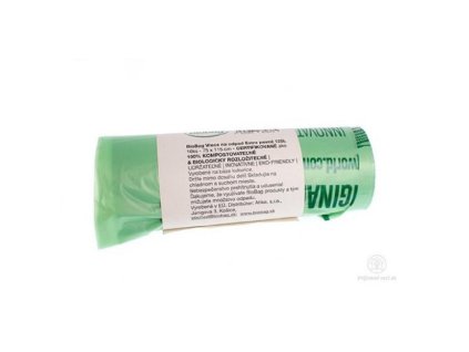 Vrecia kompostovateľné BioBag na odpad 125 ℓ extra pevné 10 ks