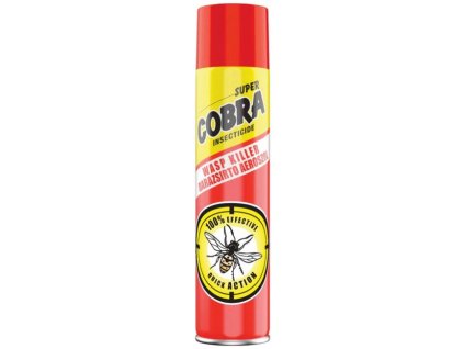COBRA sprej na osy a sršne 400ml (červený)