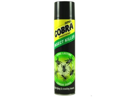 COBRA sprej UNI na lietajúci aj lezúci hmyz 400 ml (čierny)