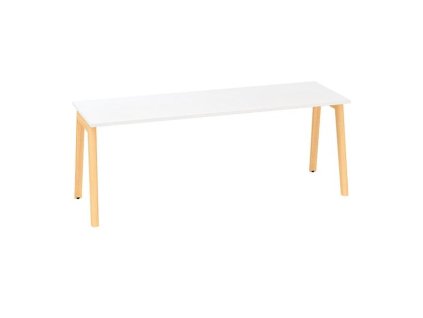 Pracovný stôl ALFA ROOT 200x80cm, biely