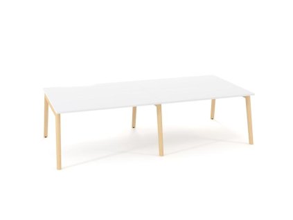Pracovné stoly Bench ALFA ROOT 280x160cm, biely