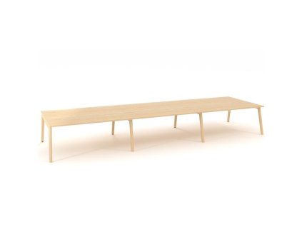 Pracovné stoly Bench ALFA ROOT 540x160cm, dub