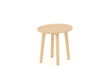 Konferenčný stolík ROOT okrúhly, d=50/v=47,7cm, dub