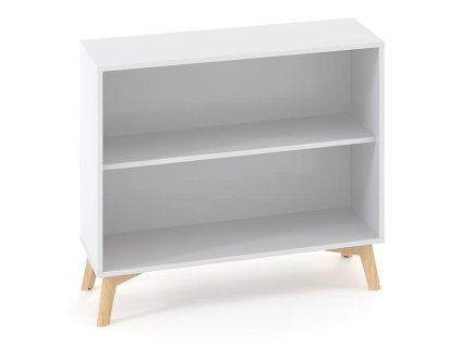 Policová skriňa ALFA ROOT nika, 1 polica, 80x45x88,7cm, biela