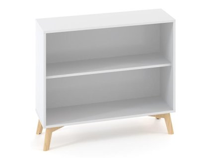 Policová skriňa ALFA ROOT nika, 1 polica, 100x45x88,7cm, biela
