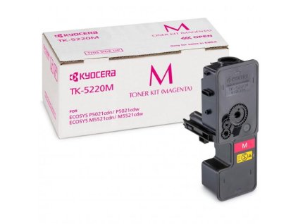 Toner Kyocera TK-5220M magenta (1.200 str.) pre Ecosys P5021cdn/P5021cdw/M5521cdn/M5521cdw