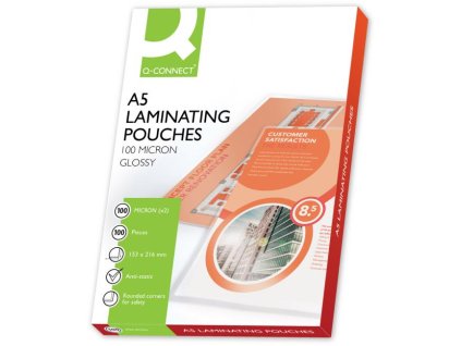 Laminovacie fólie Q-Connect 154x216 /A5/100mic.