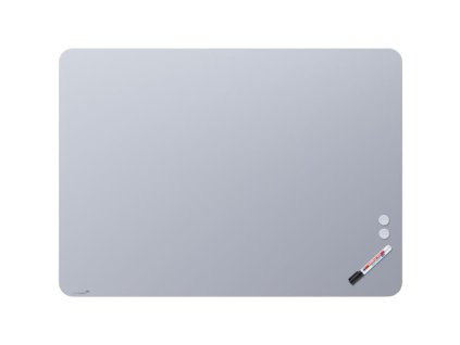 Tabuľa GLASSBOARD matná oblé rohy 100x200, modrá
