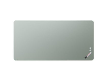 Tabuľa GLASSBOARD matná, oblé rohy 90x120, zelená