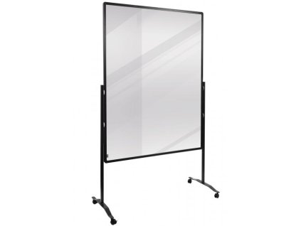 Moderačná predeľovacia tabuľa PREMIUM PLUS 150x100cm transparentná
