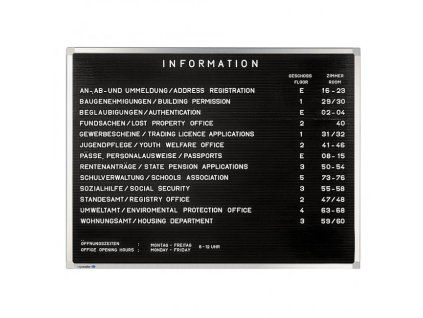 Informačná tabuľa PREMIUM 60x80 cm