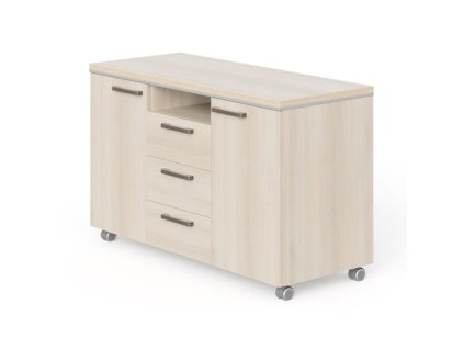 Kontajner mobilný nika Lenza Wels, 120x76,2x50,4cm, agát svetlý