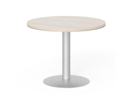 Okrúhly stôl Lenza Wels, 100x76,2cm, agát svetlý