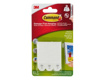 Samolepiace prúžky Command Medium na obrazy