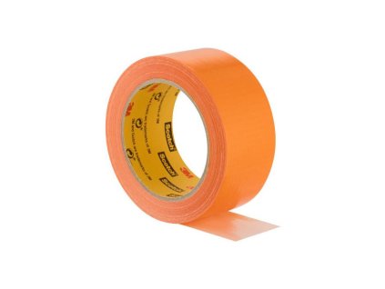 Opravná páska Scotch,s vysokou viditeľnosťou, 25m x 48mm, oranžová Lepiaca páska typu duct na všeobecné použitie pri opravách, ktoré majú byť veľmi viditeľné