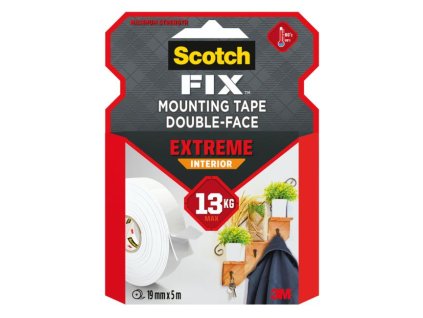 Montážna páska Scotch do interiéru supersilná, 19 mm x 5 m