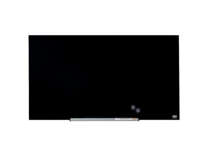 Sklenená tabuľa Nobo Diamond čierna 993x559 mm