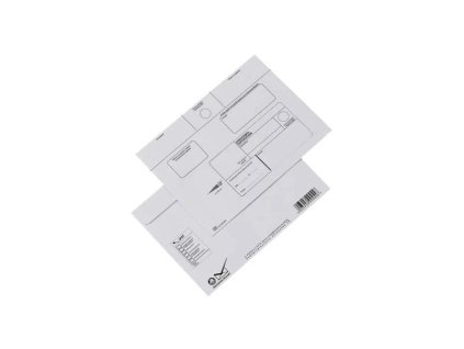 Poštové obálky C5 doručenka, 100 ks s páskou