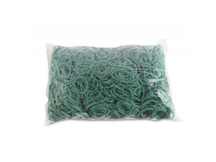 Gumičky Office Products 30mm 1kg zelené