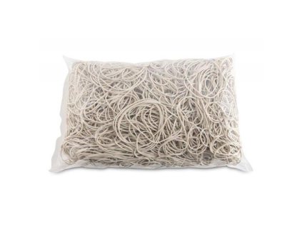 Gumičky Office Products 70mm 1kg biele