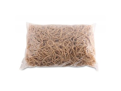 Gumičky Office Products 70mm 1kg prírodná farba