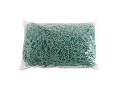 Gumičky Office Products 100mm 1kg zelené