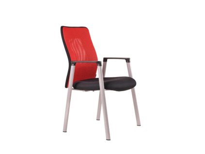 Rokovacia stolička CALYPSO MEETING červená