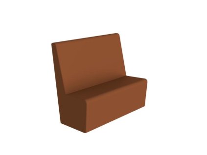Čalúnená sedačka CUBE MEET SOFA veľká, 130x68x120 cm, premium