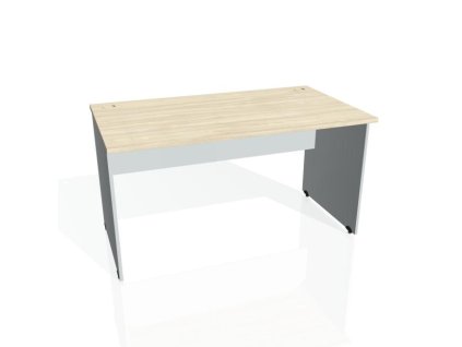 Pracovný stôl Gate, 140x75,5x80 cm, agát/sivý