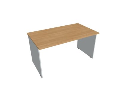 Pracovný stôl Gate, 140x75,5x80 cm, dub/sivý