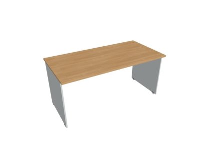 Pracovný stôl Gate, 160x75,5x80 cm, dub/sivý