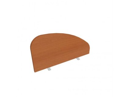 Paraván Hobis na hranu stola, oblý, 80 cm, čerešňa