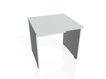 Pracovný stôl Gate, 80x75,5x80 cm, sivý/sivý
