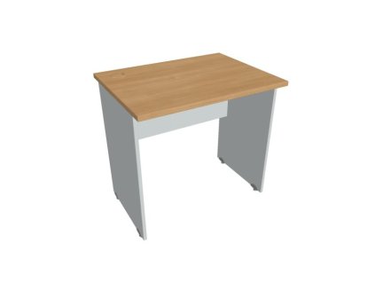 Pracovný stôl Gate, 80x75,5x60 cm, dub/sivý