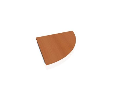 Doplnkový stôl Gate, pravý, 80x80 cm, čerešňa