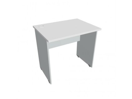 Pracovný stôl Gate, 80x75,5x60 cm, biely/sivý