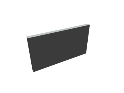 Paraván na plochu stola Akustik, 80 cm, antracit