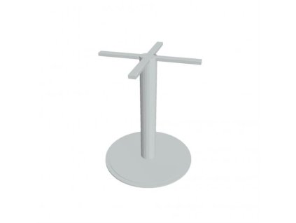 Centrálna noha Hobis, v. 73 cm, kruhová, sivá