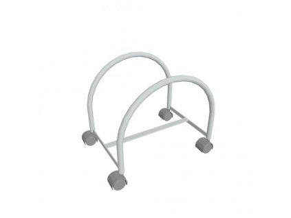 Pojazdný nosič PC Mobil, 26x33x36 cm, sivý