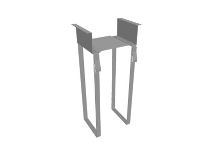 Závesný držiak na počítač, sivý