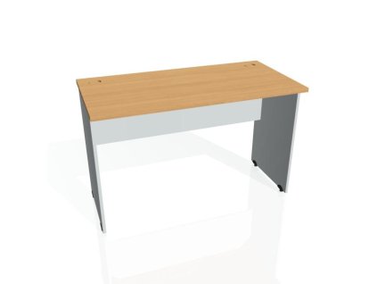 Pracovný stôl Gate, 120x75,5x60 cm, buk/sivý