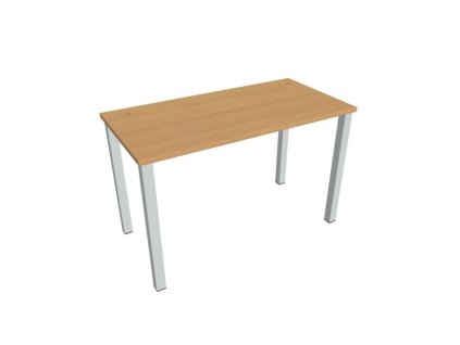 Pracovný stôl Uni, 120x75,5x60 cm, buk/sivá