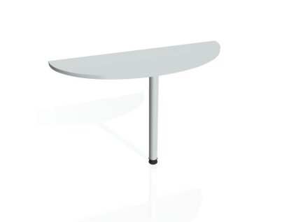 Doplnkový stôl Gate, 120x75,5x40 cm, sivá/kov