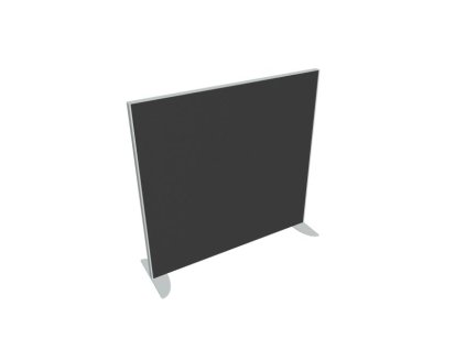 Priečkový paraván Akustik, 120x118 cm, antracit