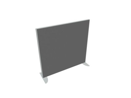 Priečkový paraván Akustik, 120x118 cm, sv.sivý