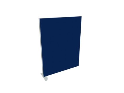 Priečkový paraván Akustik, 120x156,5 cm, modrý