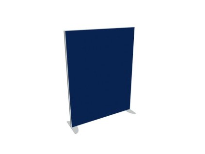 Priečkový paraván Akustik, 120x156,5 cm, modrý
