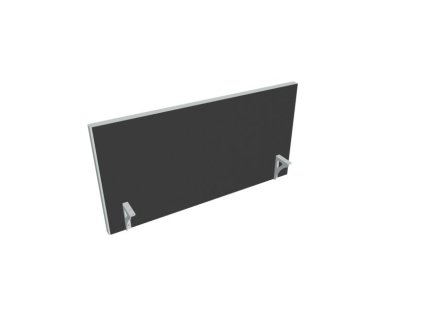 Paraván na hranu stola Akustik, 120 cm, antracit