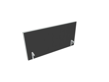 Paraván na hranu stola Akustik, 120 cm, antracit